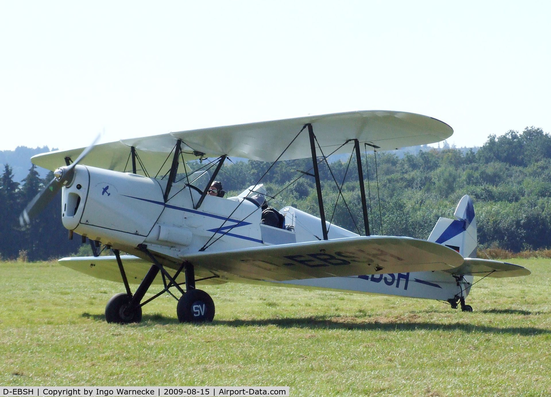 D-EBSH, Stampe-Vertongen SV-4A C/N 634, Stampe-Vertongen (Nord SNCAN) SV-4A at the Montabaur airshow 2009