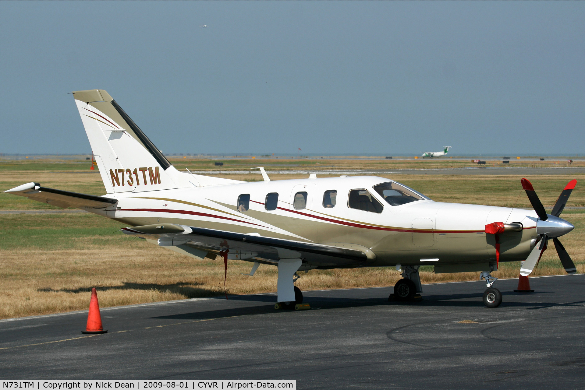 N731TM, 1991 Socata TBM-700 C/N 450, CYVR