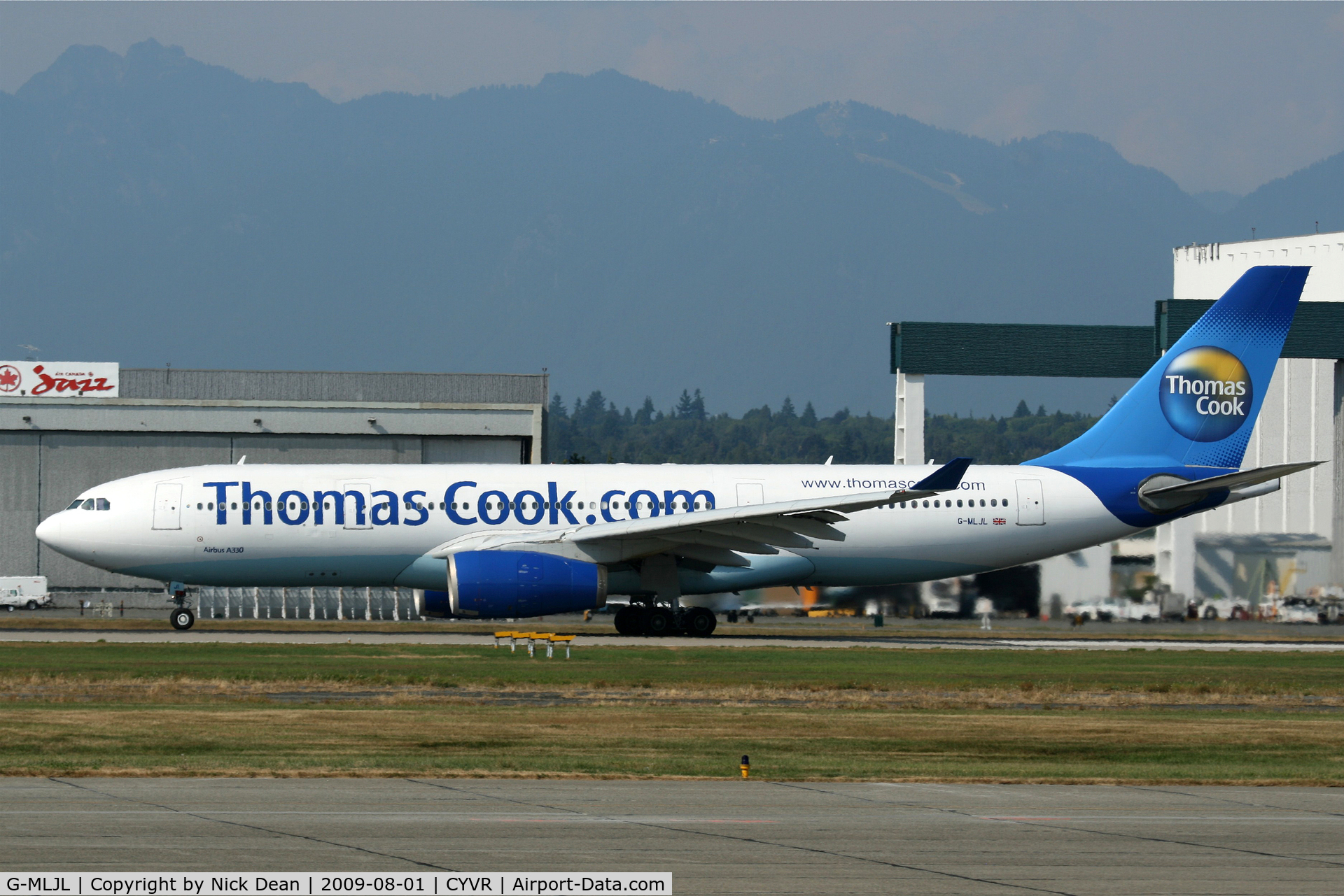 G-MLJL, 1999 Airbus A330-243 C/N 254, CYVR