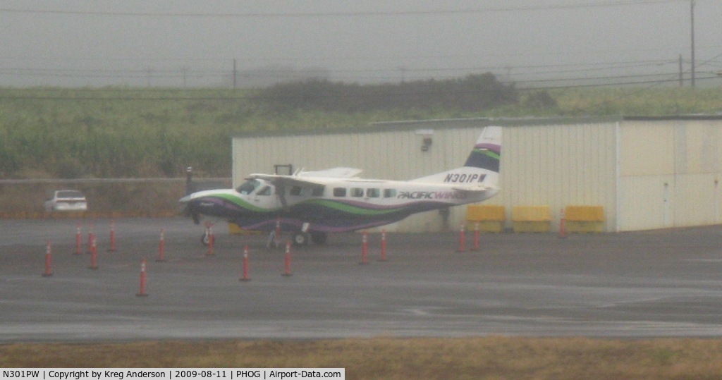 N301PW, 2002 Cessna 208B C/N 208B0983, Sory for the terrible quality! Pacific Wings; Cessna 208B Caravan
