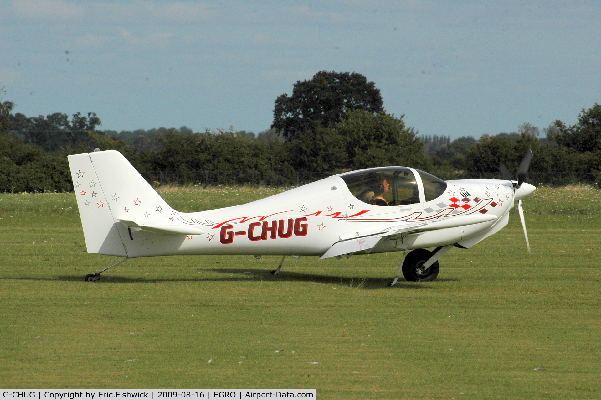 G-CHUG, 2002 Europa Monowheel C/N PFA 247-12960, G-CHUG at Heart Air Display, Rougham Airfield Aug 09
