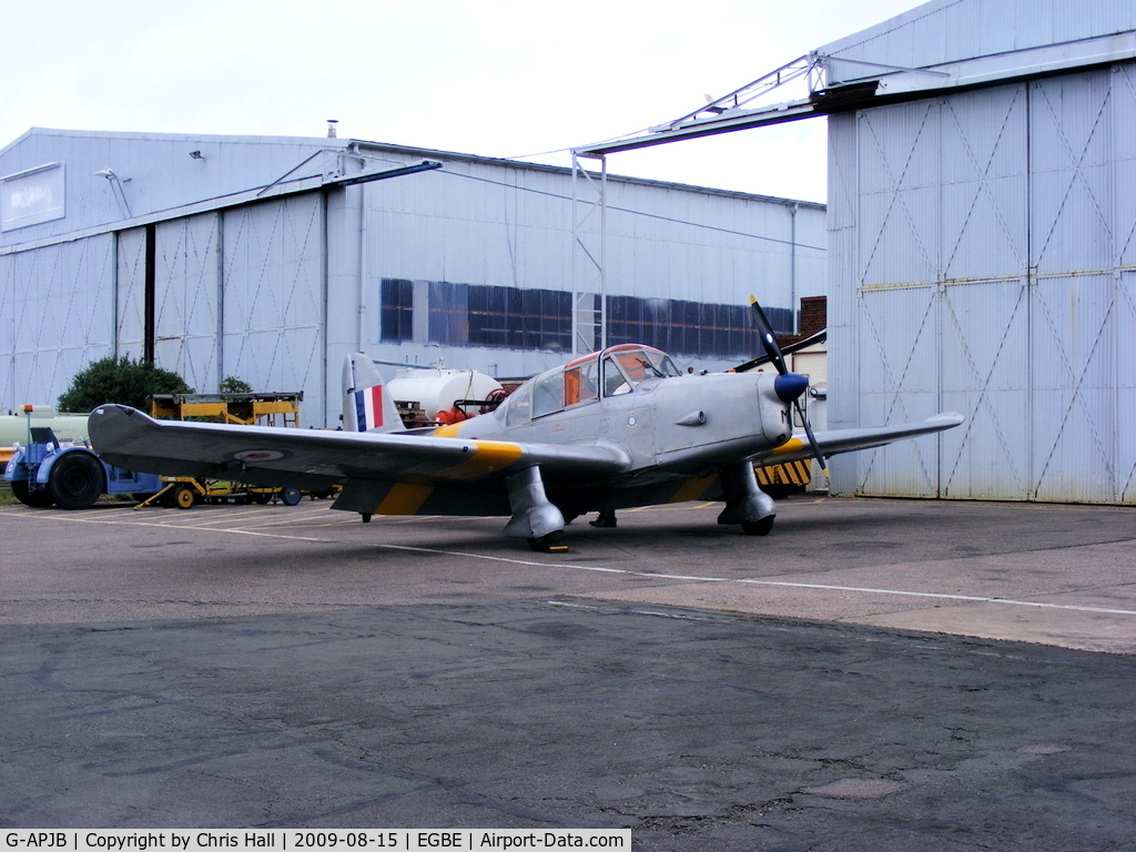 G-APJB, 1948 Percival P-40 Prentice T1 C/N PAC-086, Air Atlantique Ltd, displaying its former RAF ID VR259
