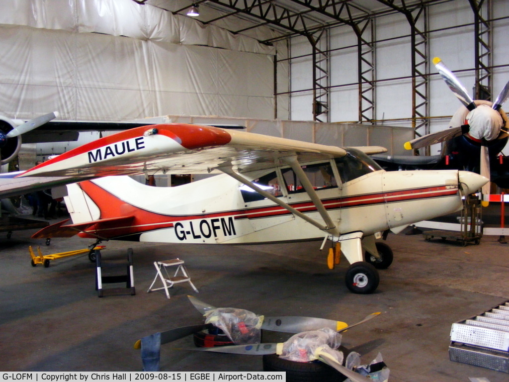G-LOFM, 1995 Maule MX-7-180A Sportplane C/N 20027C, Air Atlantique Ltd, Previous ID: N31110