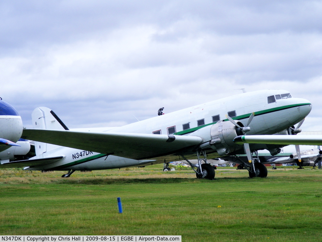 N347DK, 1944 Douglas DC-3A-467 (C-47B) C/N 16072/32820, Air Atlantique Ltd