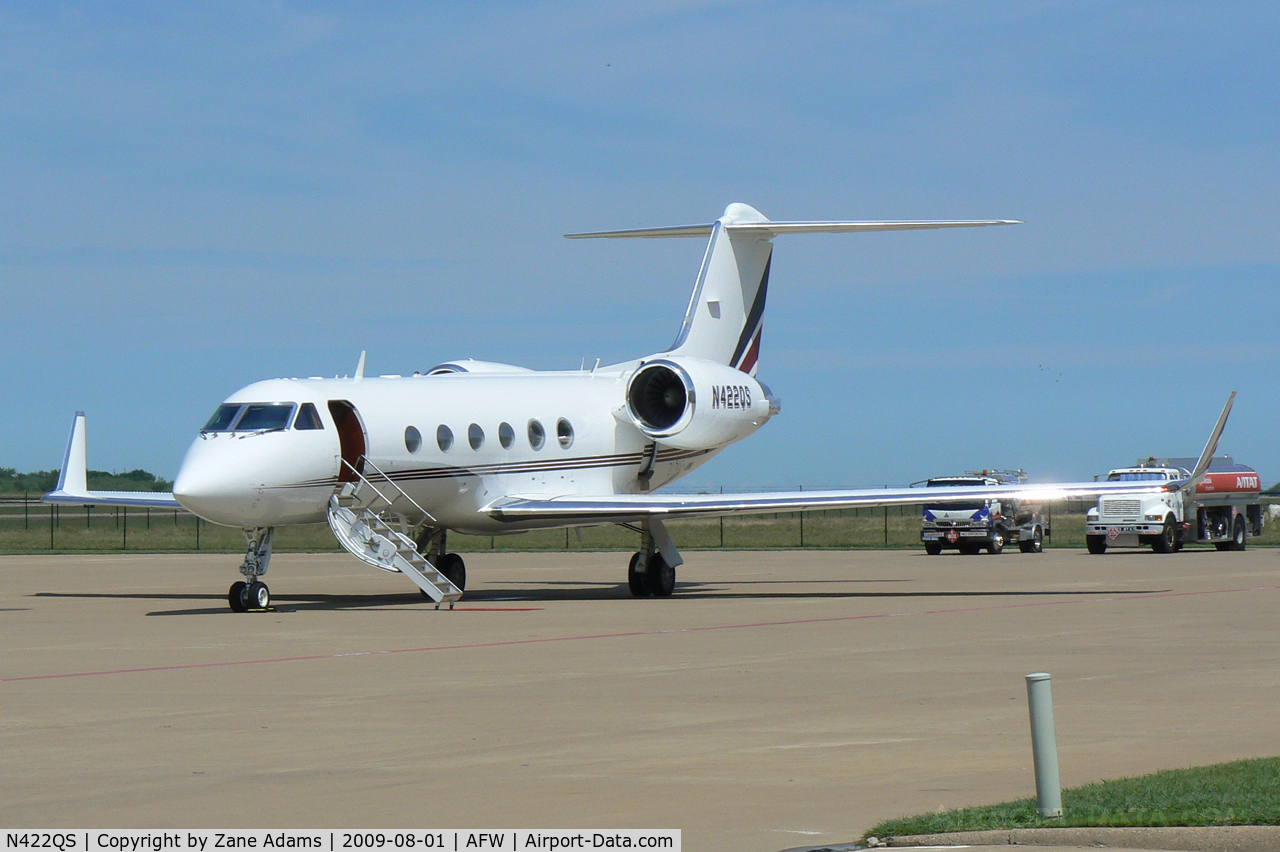 N422QS, 1997 Gulfstream Aerospace G-IV C/N 1322, At Alliance Fort Worth