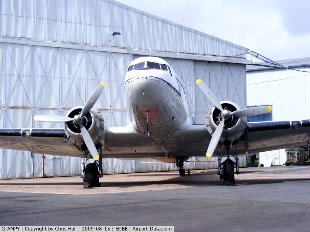 G-AMPY, 1944 Douglas C-47B-15-DK Dakota 4 C/N 26569, Air Atlantique Ltd, displaying its former RAF ID KK116
