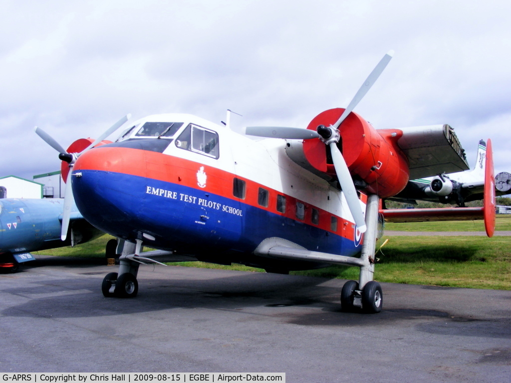 G-APRS, 1959 Scottish Aviation Twin Pioneer CC.2 C/N 561, Aviation Heritage Ltd