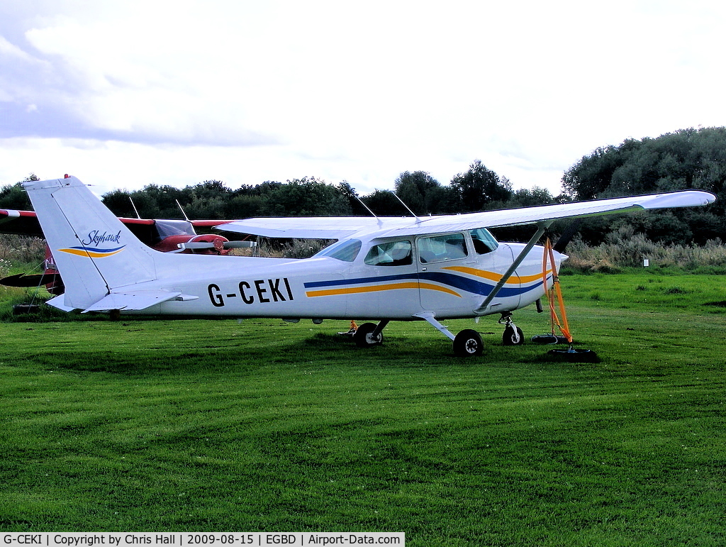 G-CEKI, 1981 Cessna 172P Skyhawk C/N 172-74356, privately owned, Previous ID: N51829