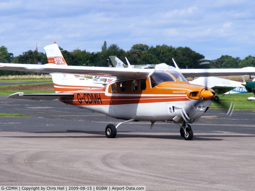 G-CDMH, 1978 Cessna P210N Pressurised Centurion C/N P210-00131, privately owned, Previous ID: LX-ACP