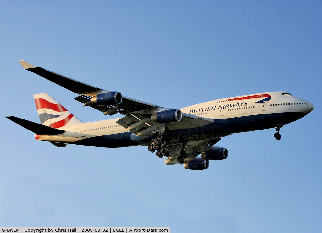 G-BNLM, 1990 Boeing 747-436 C/N 24055, British Airways