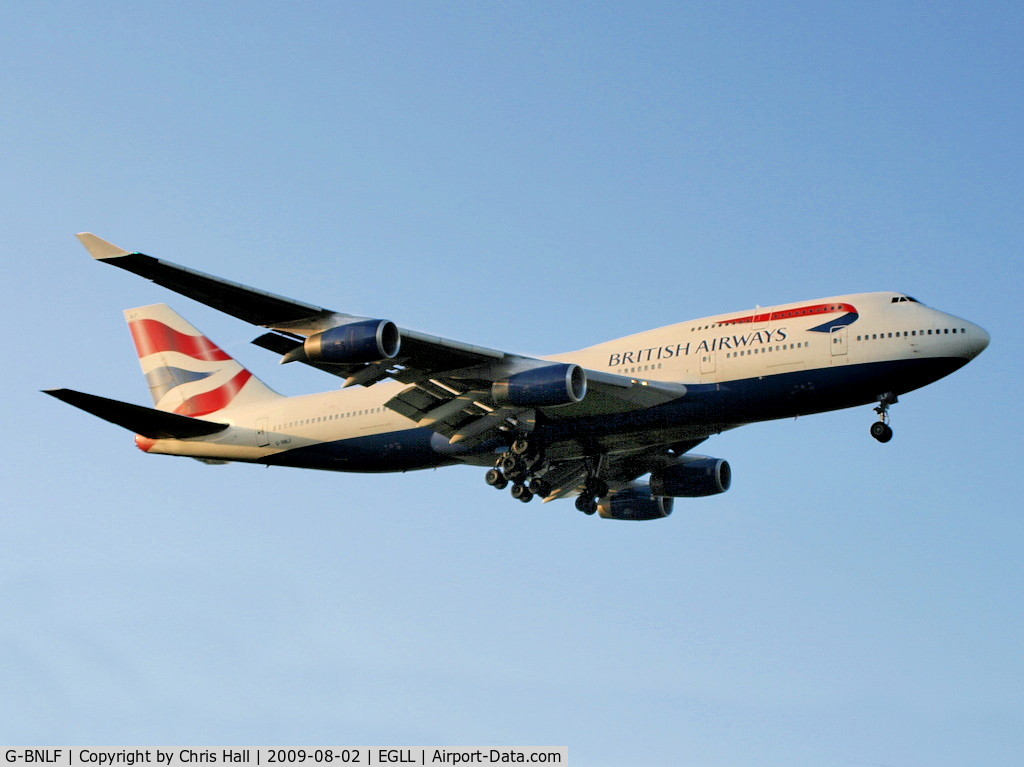G-BNLF, 1989 Boeing 747-436 C/N 24048, British Airways