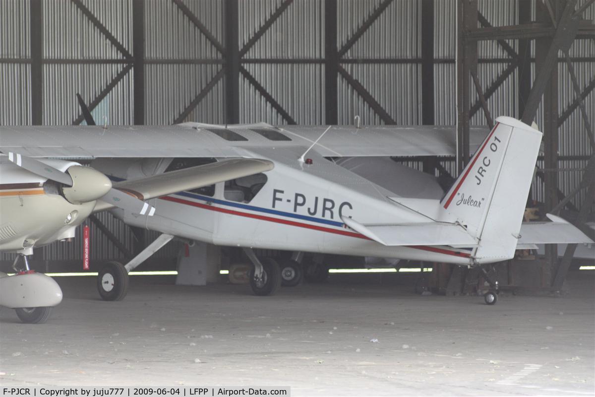 F-PJCR, Piel CP-301 Emeraude C/N 63, on hangar at Le Plessis-Belleville