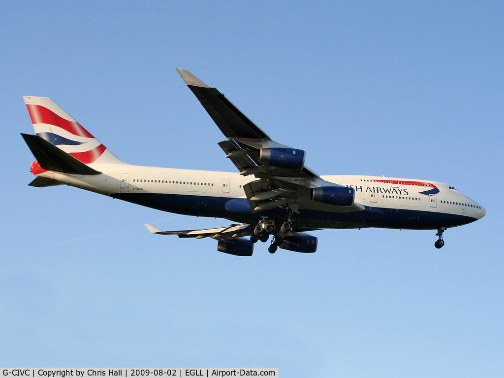 G-CIVC, 1994 Boeing 747-436 C/N 25812, British Airways