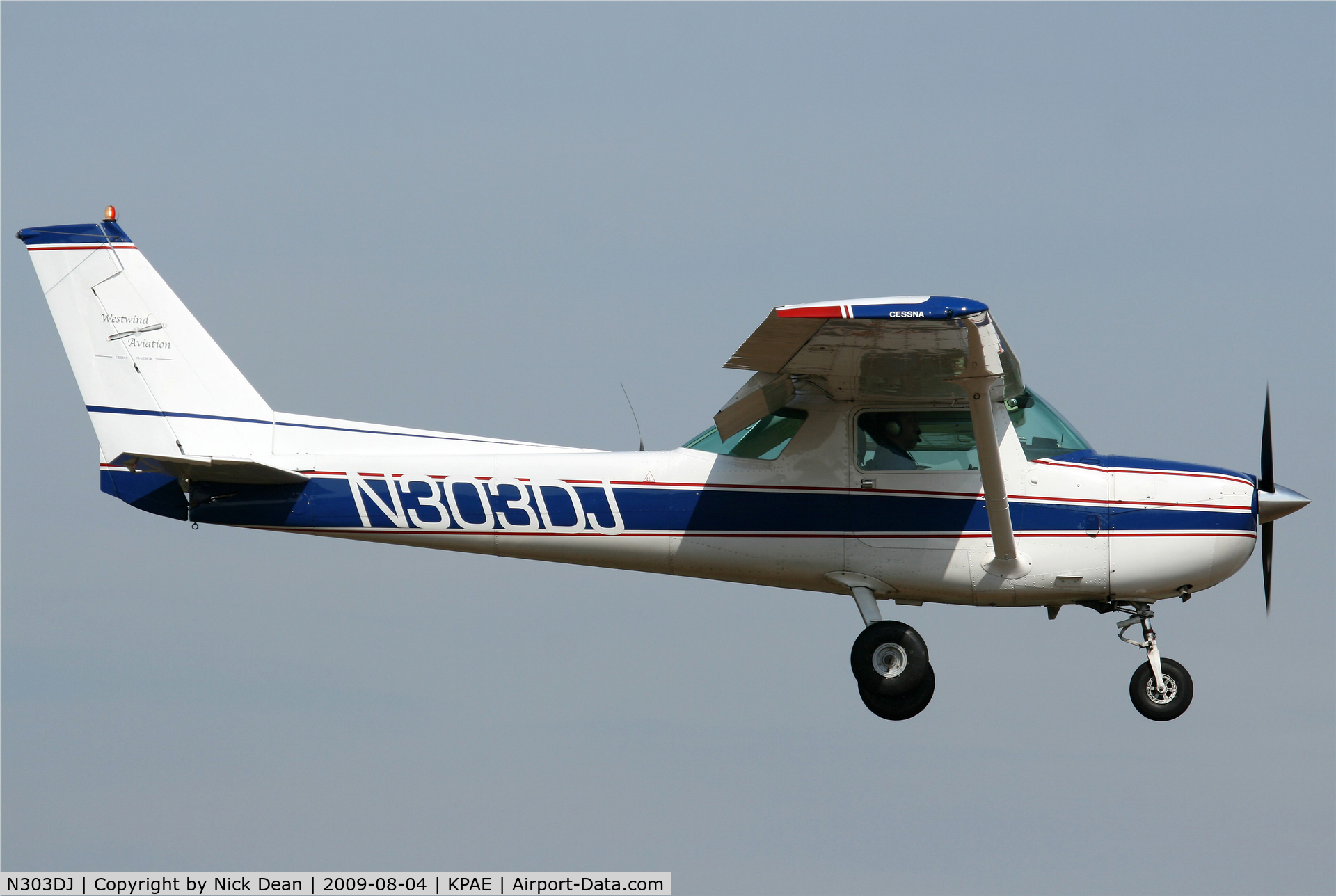 N303DJ, 1976 Cessna 150M C/N 15078798, KPAE