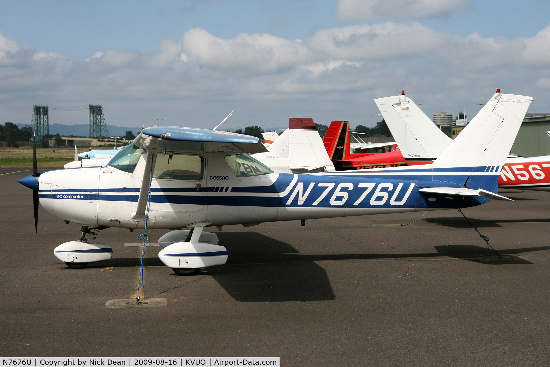 N7676U, 1976 Cessna 150M C/N 15077802, KVUO