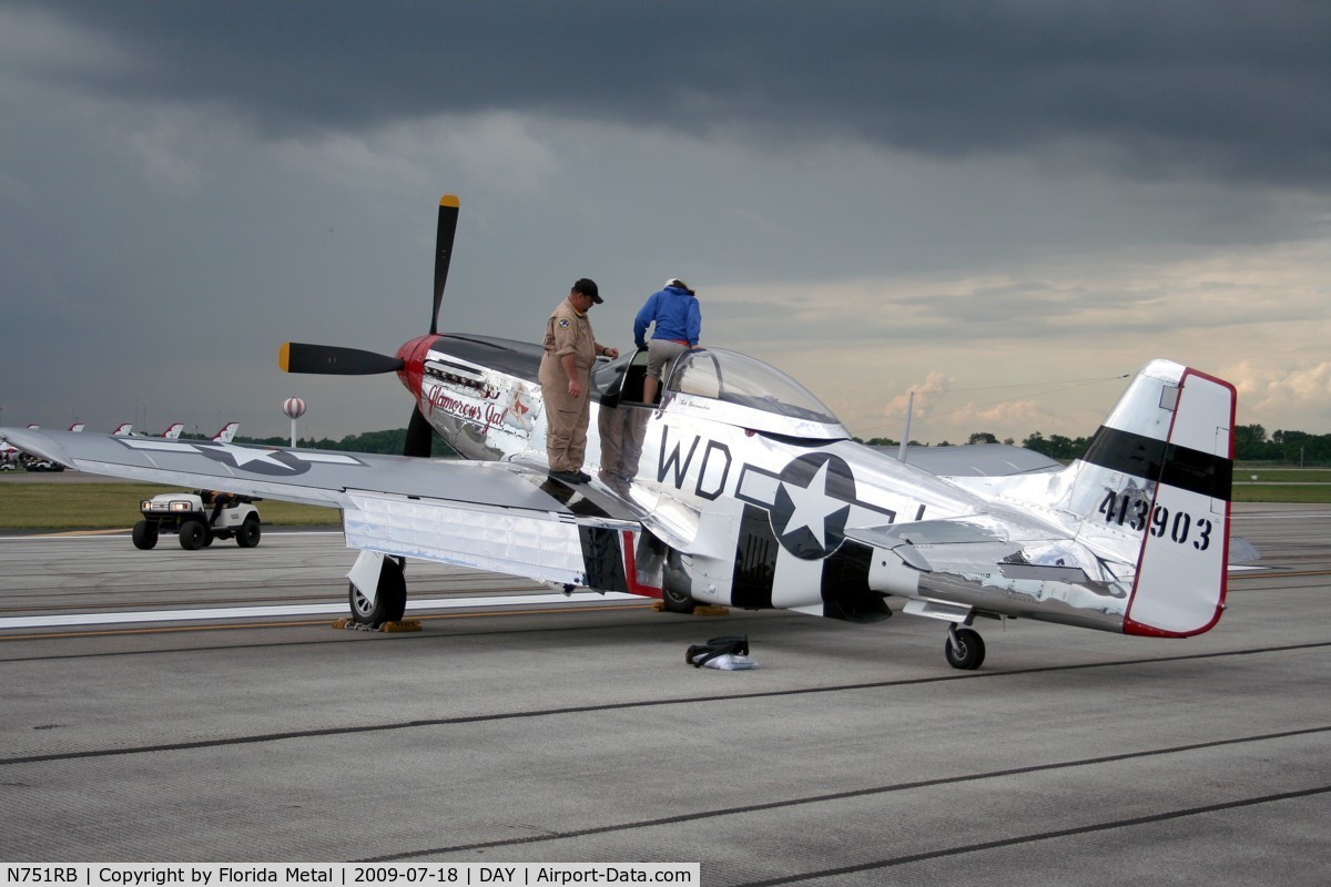 N751RB, 1944 North American P-51D Mustang C/N 44-13903JP, P-51D Glamorous Gal