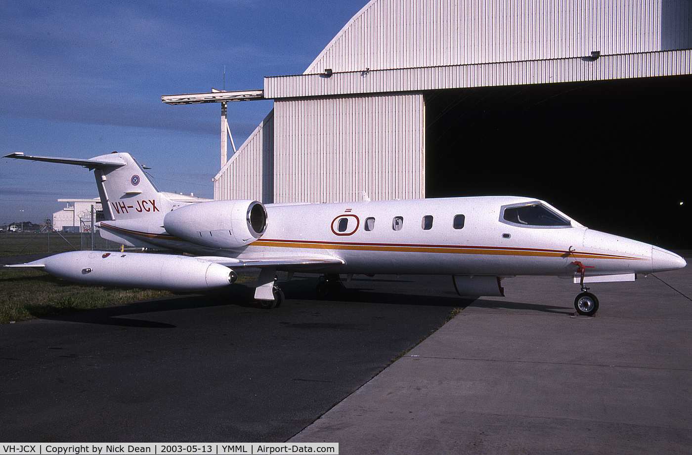 VH-JCX, 1986 Gates Learjet 36A C/N 36A-057, YMML
