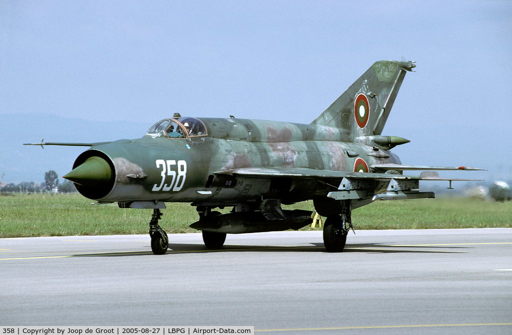 358, Mikoyan-Gurevich MiG-21bis C/N 94358, Participant during Co-operative Key 2005