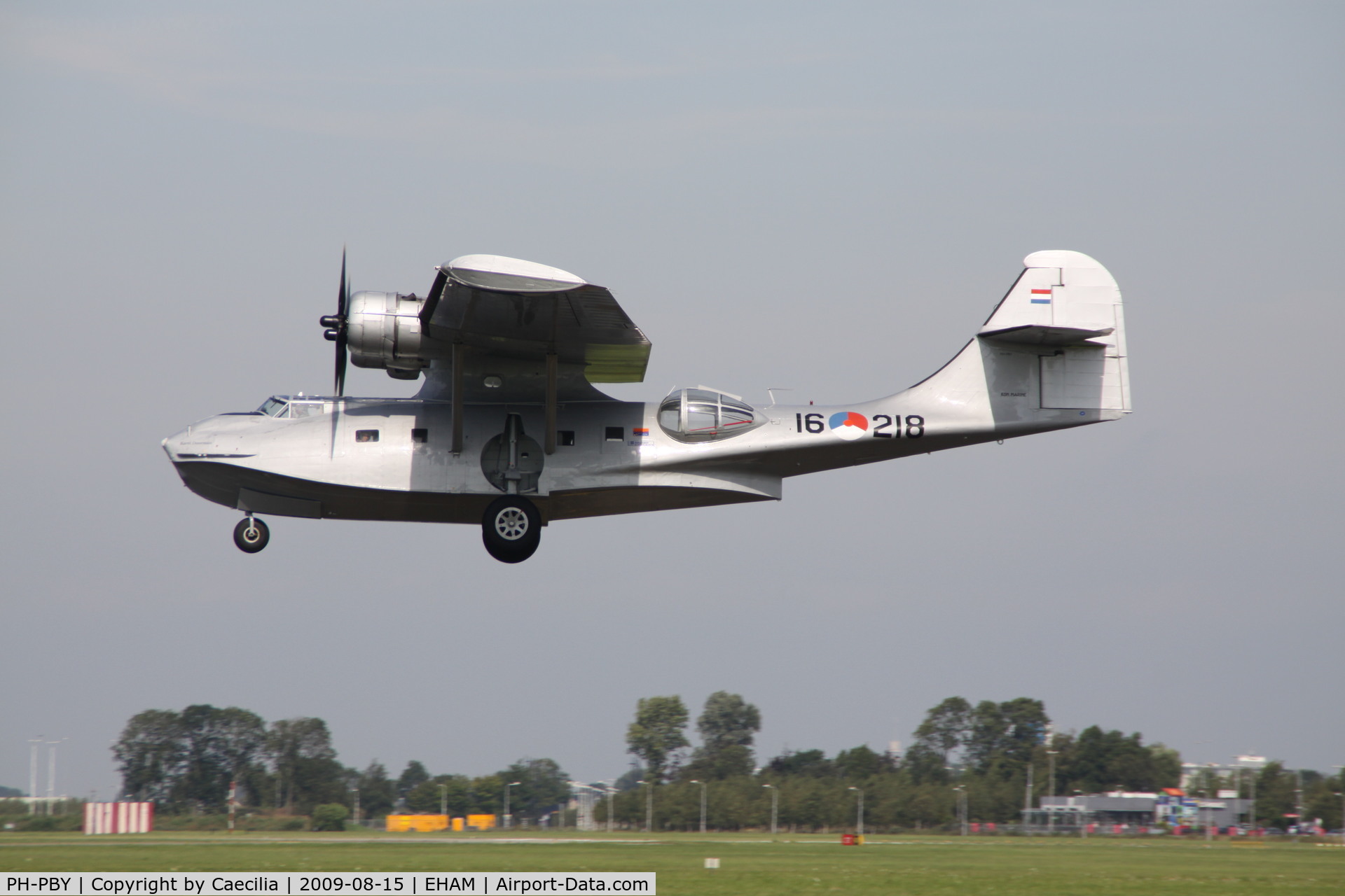 PH-PBY, 1941 Consolidated PBY-5A Catalina C/N 300, History planes at Schiphol-Oost