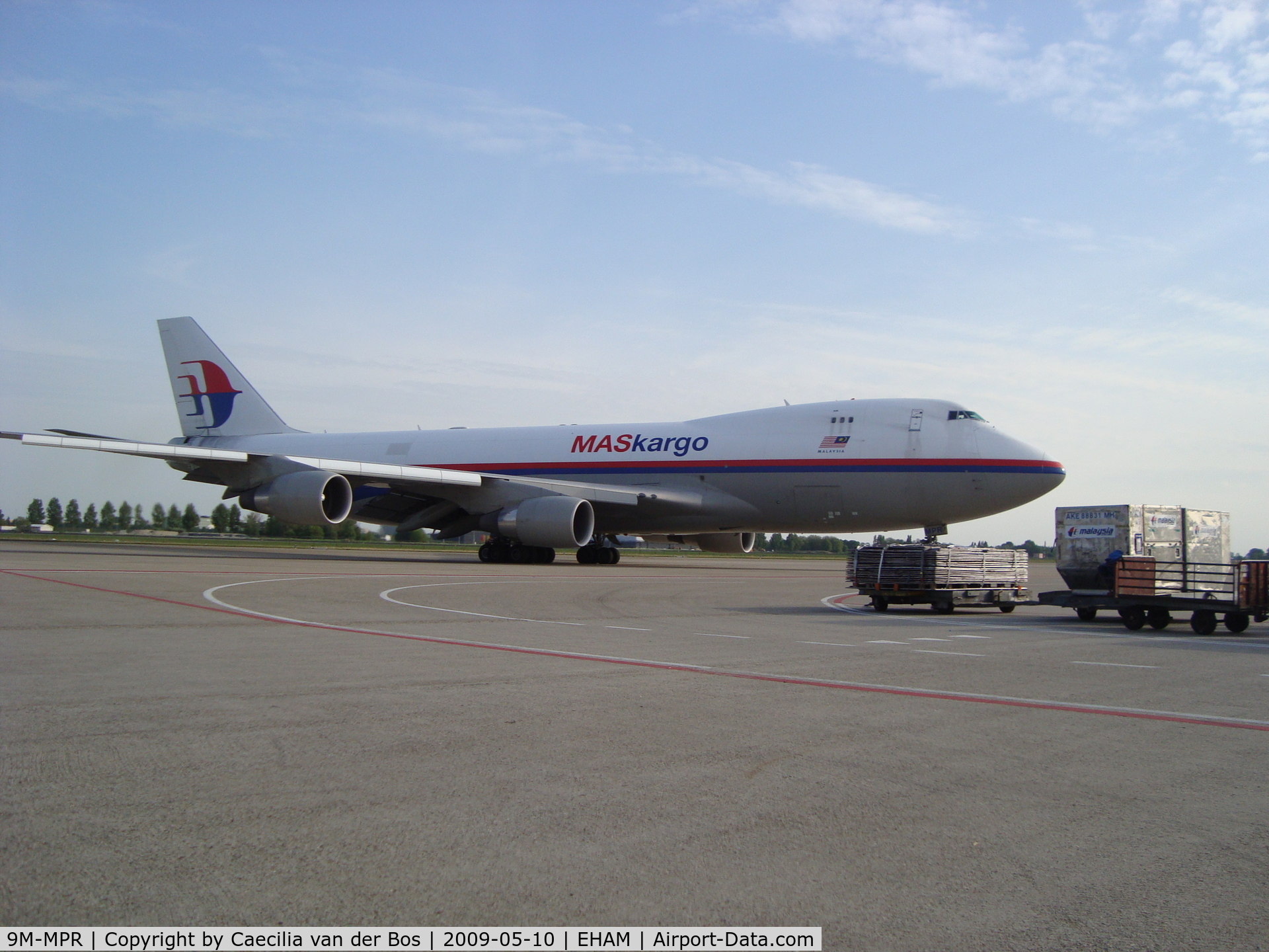 9M-MPR, 2006 Boeing 747-4H6F C/N 28434, Malaysia Airlines Cargo
