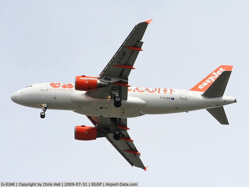 G-EJAR, 2005 Airbus A319-111 C/N 2412, Easyjet