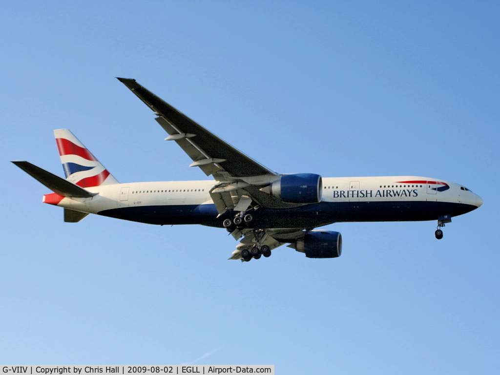 G-VIIV, 1999 Boeing 777-236 C/N 29964, British Airways