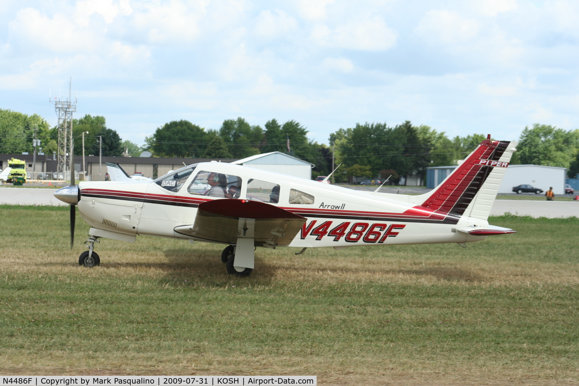 N4486F, 1976 Piper PA-28R-200 C/N 28R-7635411, Piper PA-28R-200