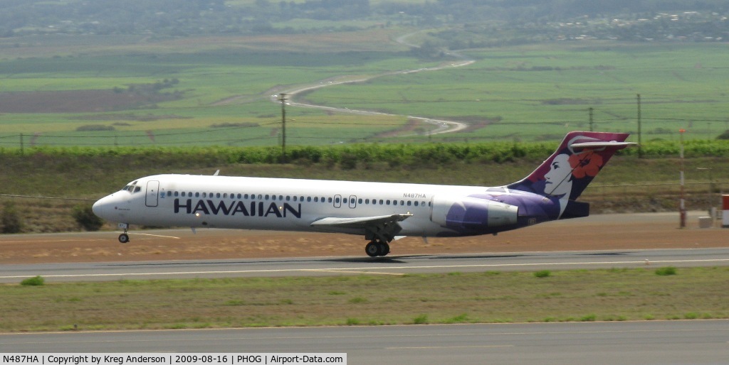 N487HA, 2001 Boeing 717-200 C/N 55132, Hawaiian Airlines Boeing 717-200