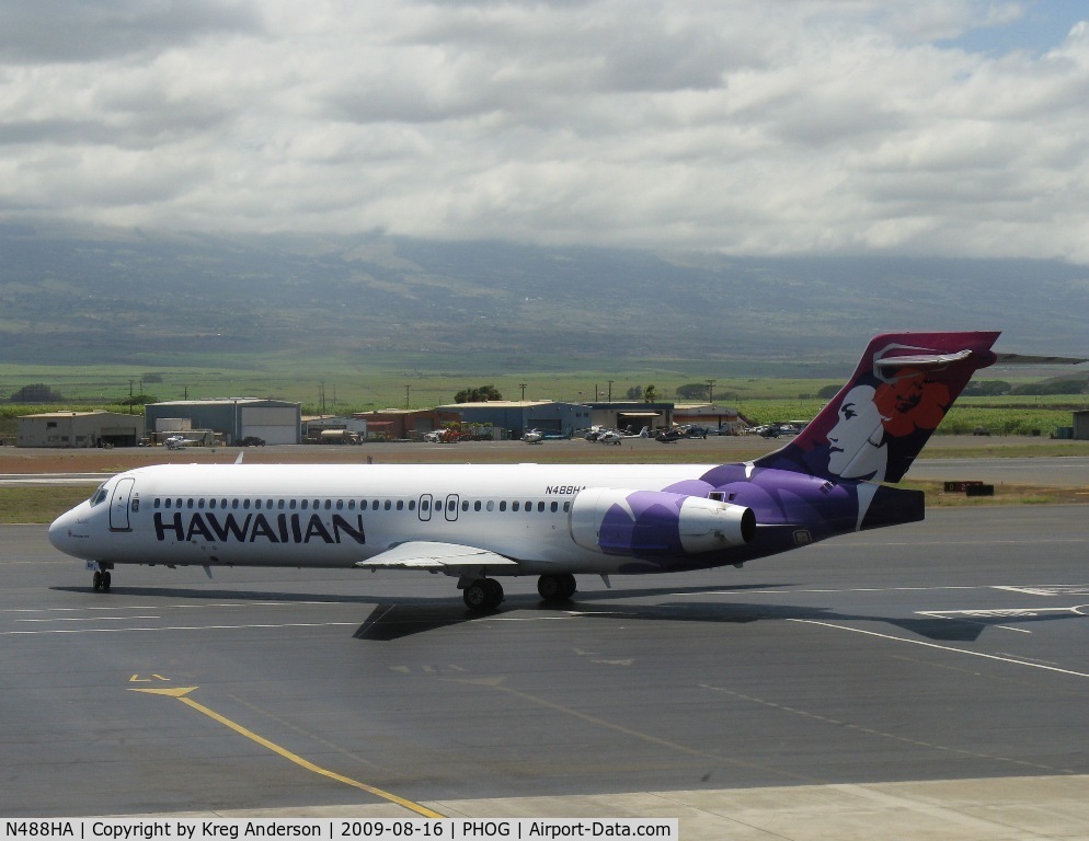 N488HA, 1999 Boeing 717-2BD C/N 55001, Hawaiian Airlines Boeing 717-200