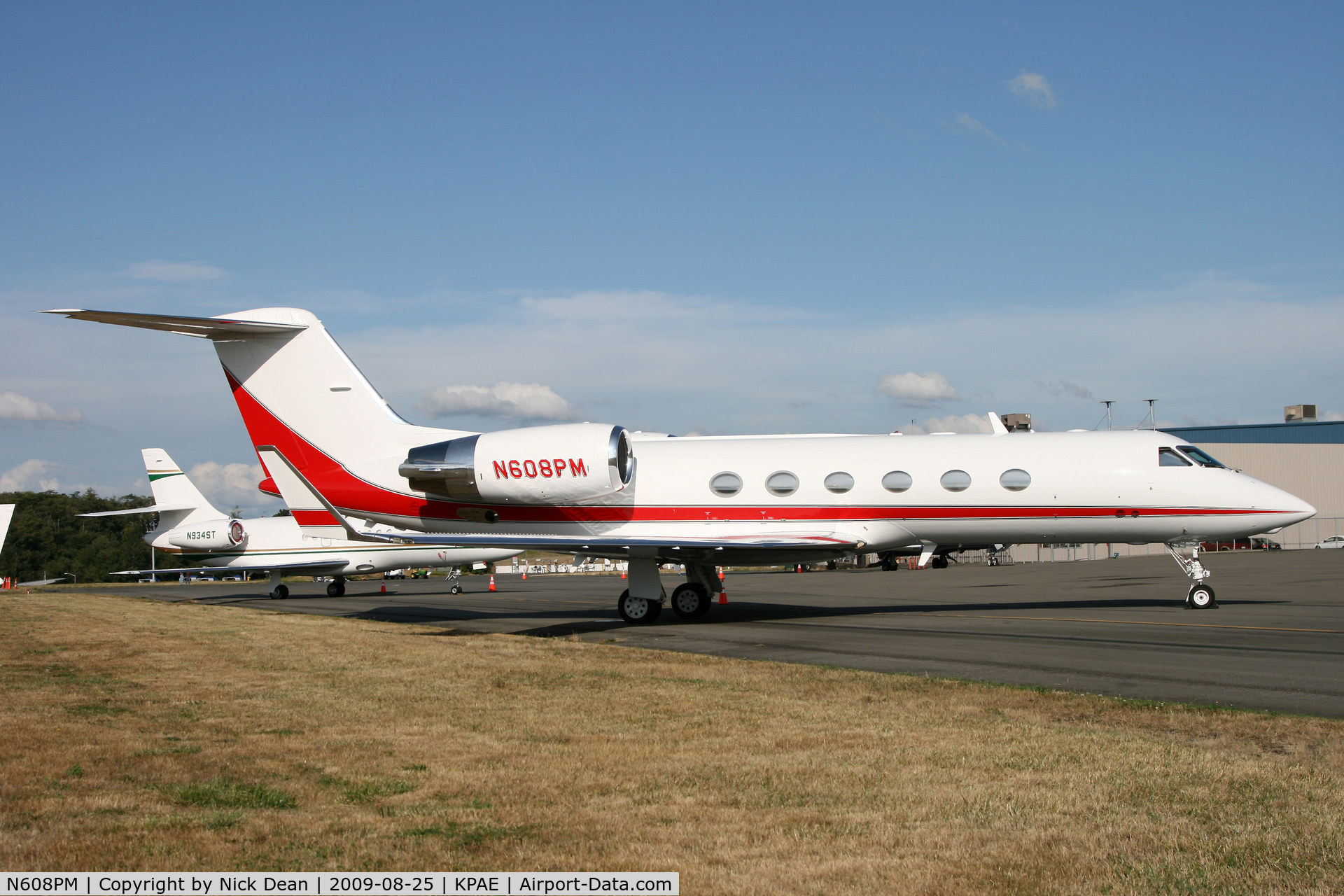 N608PM, 2002 Gulfstream Aerospace G-IV C/N 1486, KPAE