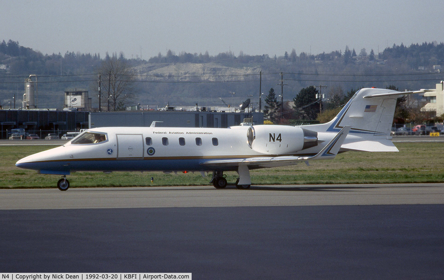 N4, 1991 Learjet 31A C/N 31A-038, KBFI
