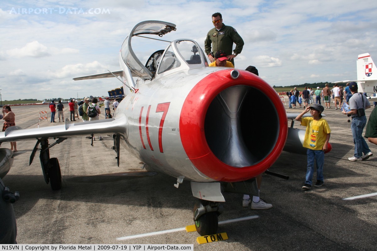 N15VN, 1954 PZL-Mielec SBLim-2M (MiG-15UTI) C/N 1A10017, Mig 15