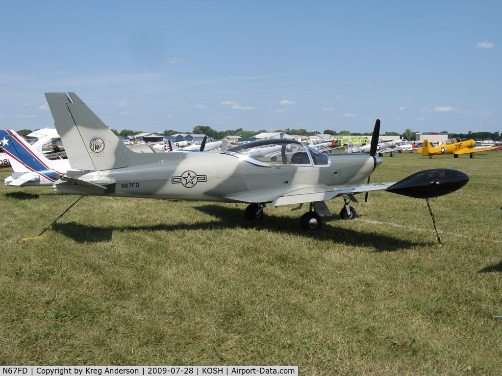 N67FD, 1984 SIAI-Marchetti F-260C C/N 728, EAA Airventure 2009