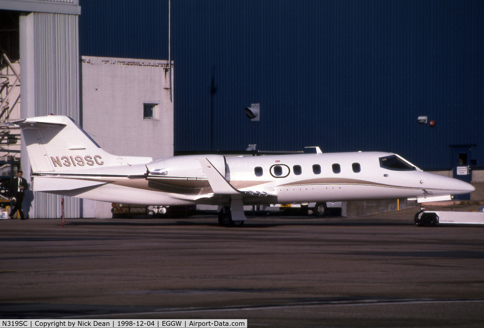 N319SC, 1996 Learjet Inc 31A C/N 131, EGGW