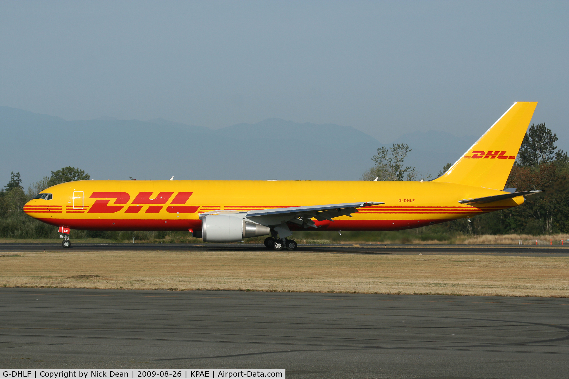 G-DHLF, 2009 Boeing 767-3JHF C/N 37806, KPAE
