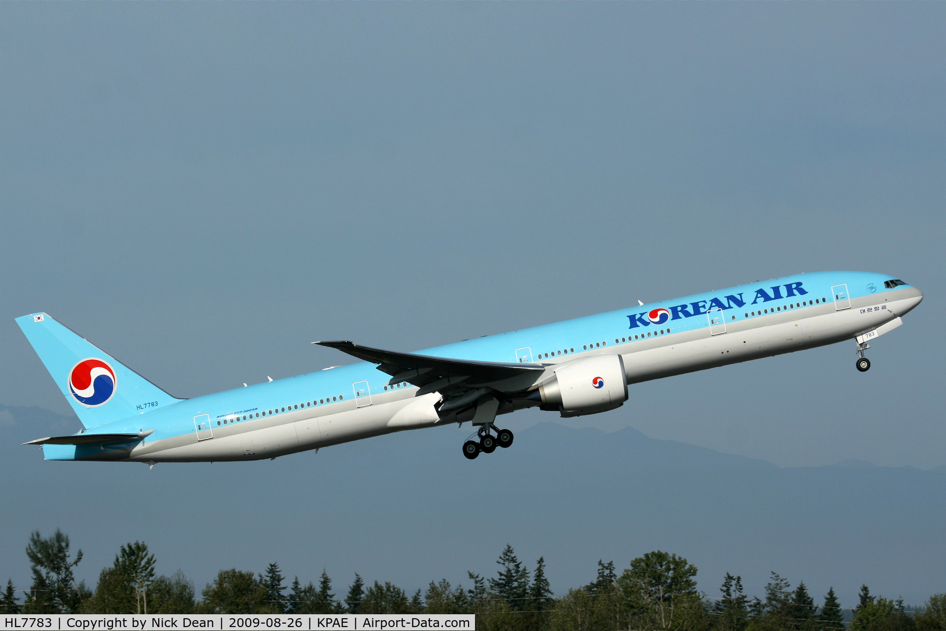 HL7783, 2009 Boeing 777-3B5/ER C/N 37644, KPAE