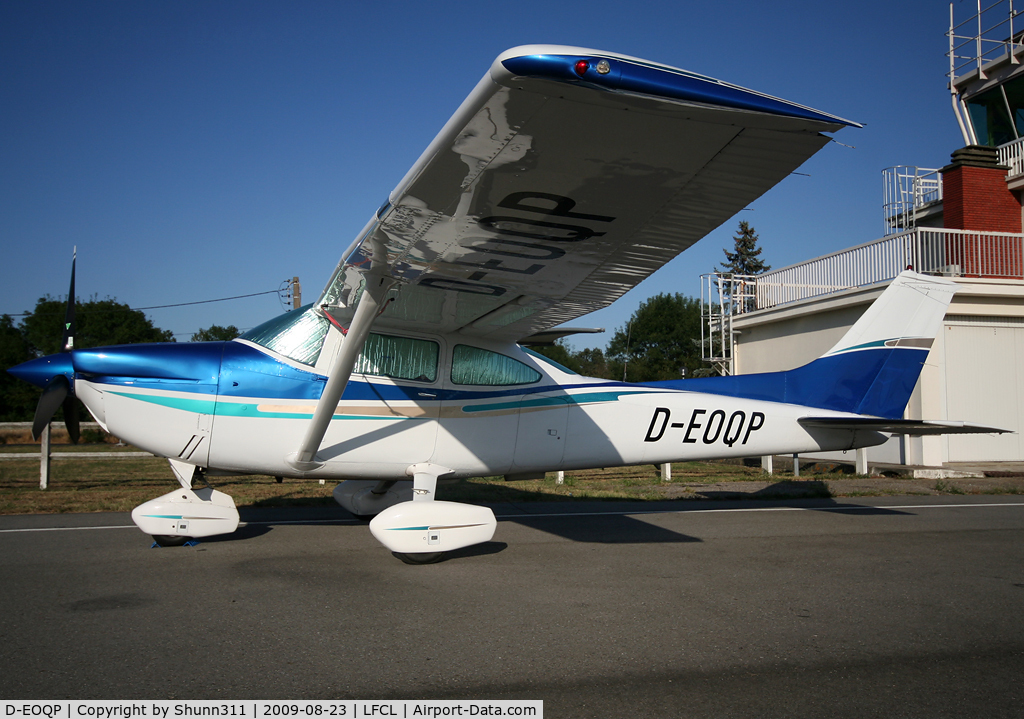 D-EOQP, Cessna 182P Skylane C/N 18263144, Parked near the control tower...