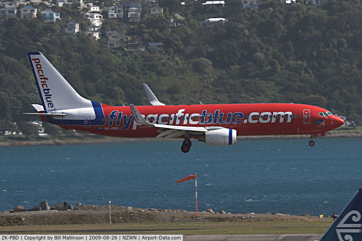 ZK-PBD, 2004 Boeing 737-8FE C/N 33996, Damn clouds in the way at the wrong time !!