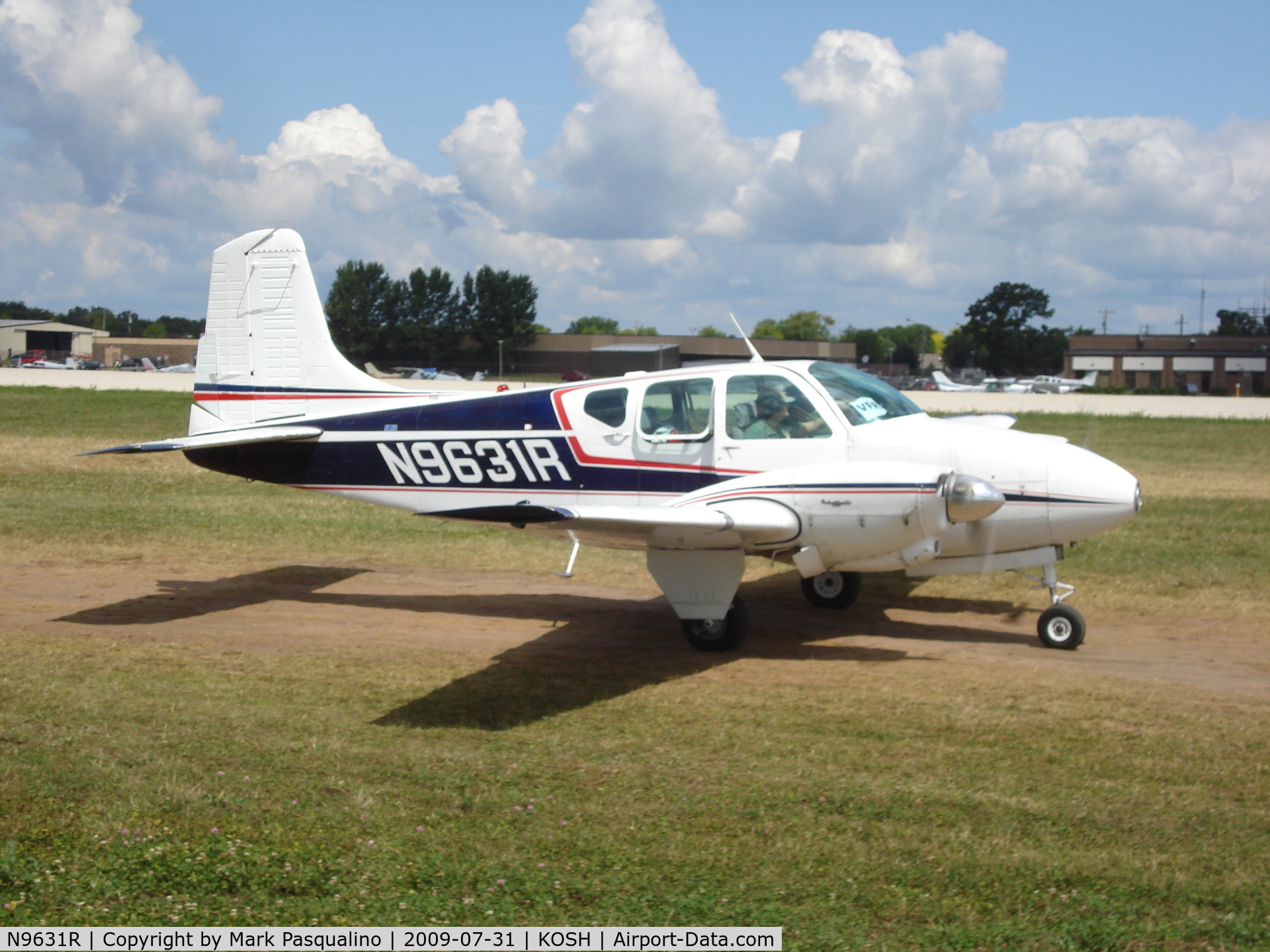 N9631R, 1959 Beech B95 Travel Air C/N TD-314, Beech B95