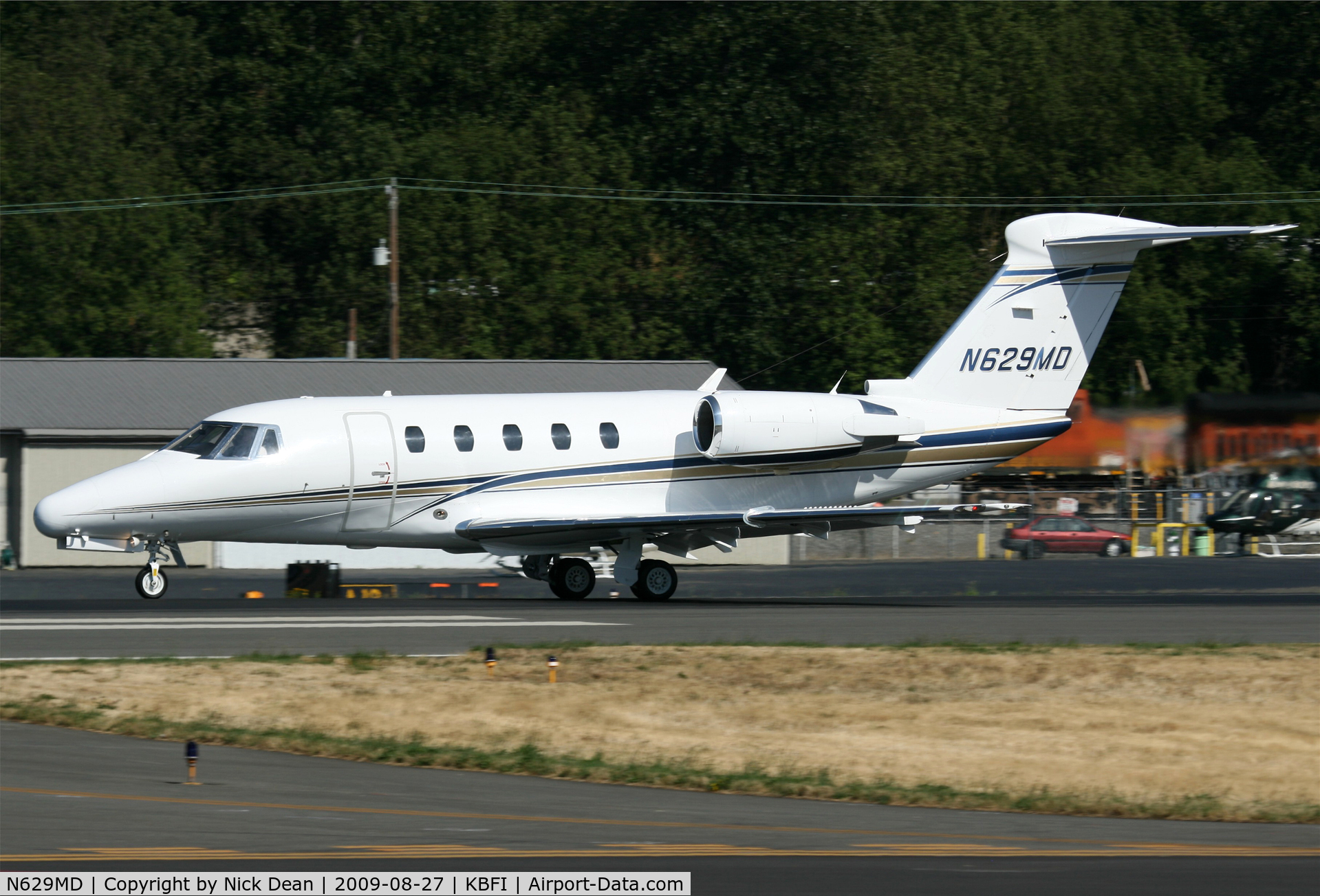 N629MD, 1985 Cessna 650 C/N 650-0096, KBFI