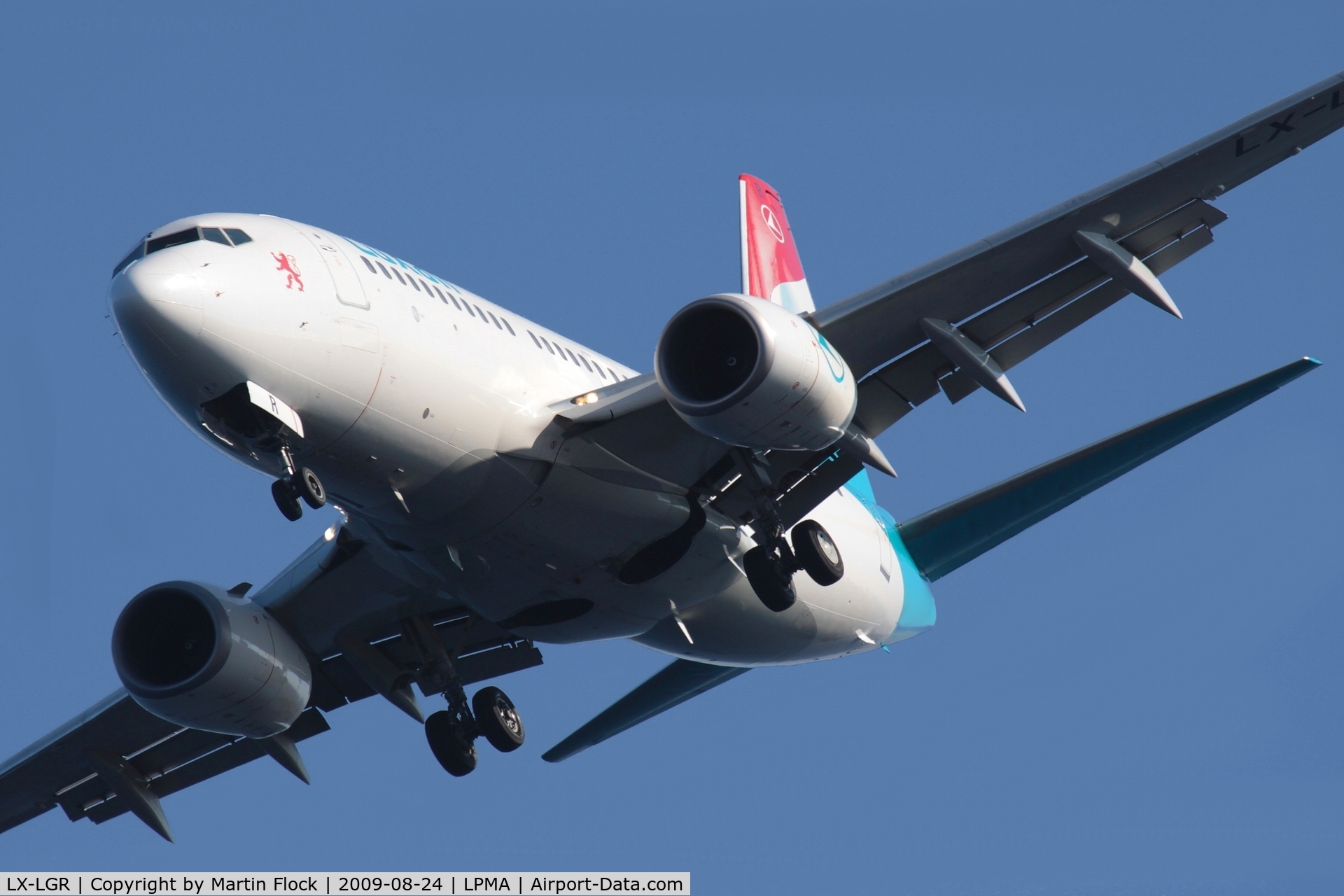 LX-LGR, 2004 Boeing 737-7C9 C/N 33803, .