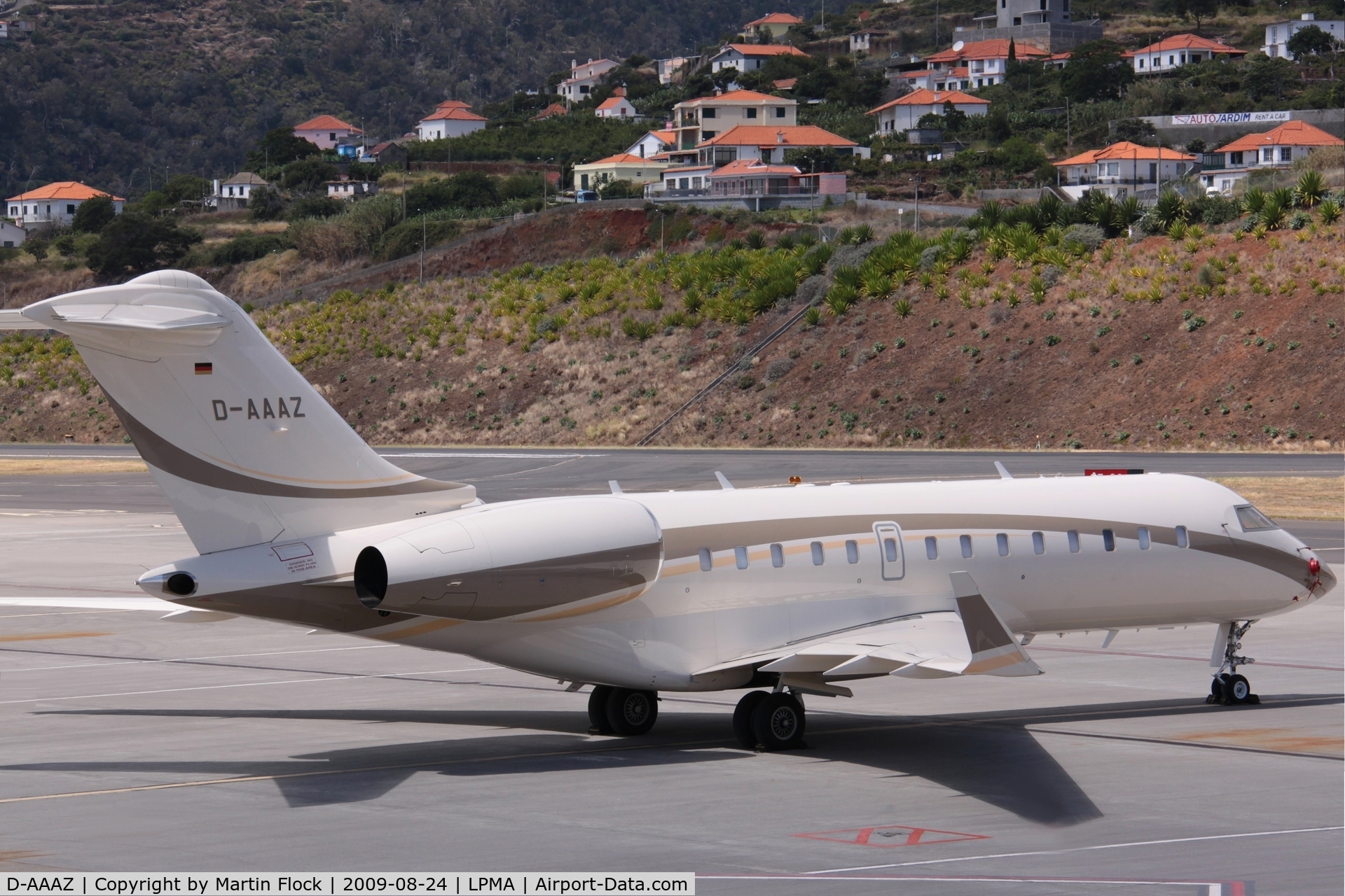 D-AAAZ, 2005 Bombardier BD-700-1A11 Global 5000 C/N 9170, .