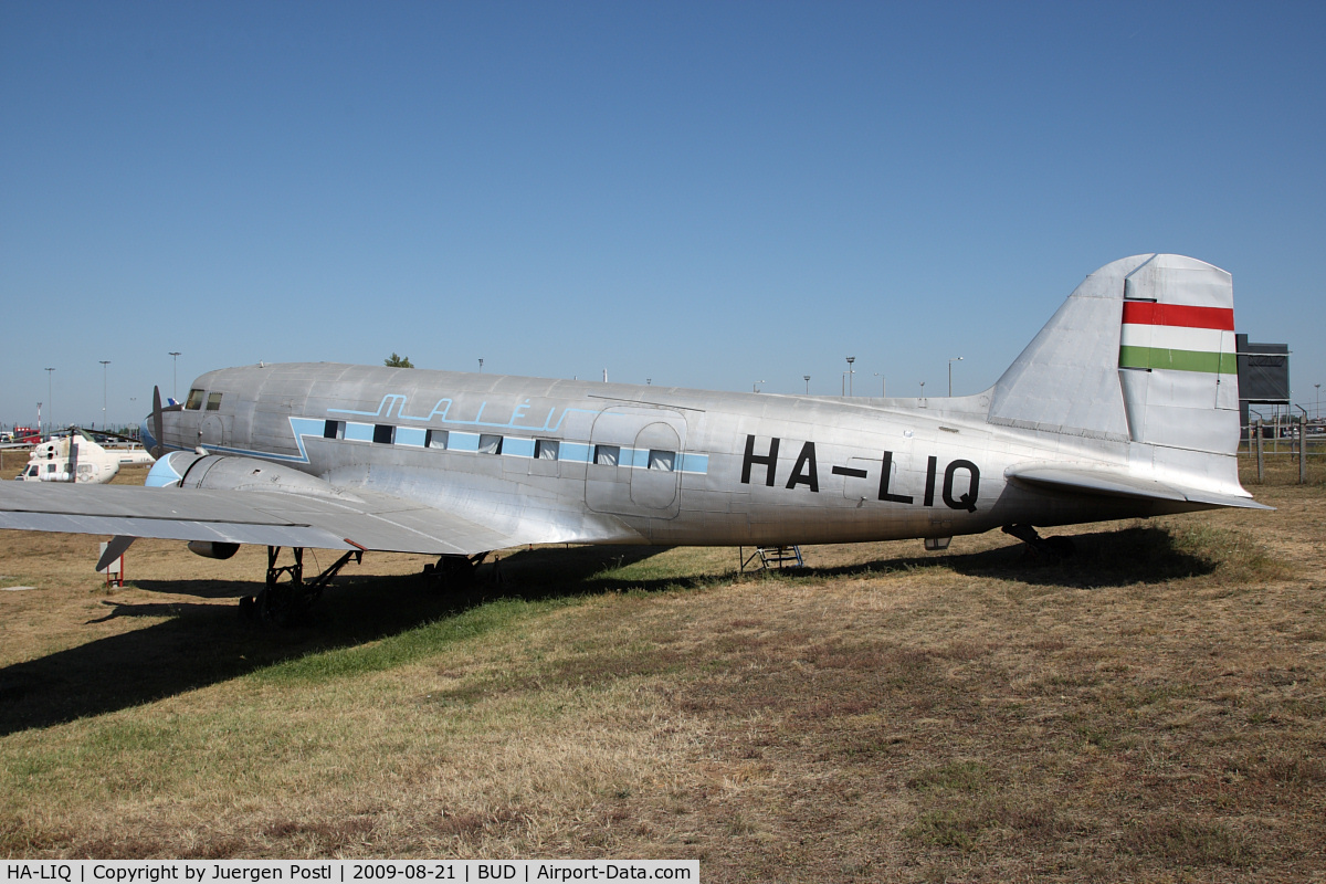 HA-LIQ, 1952 Lisunov Li-2 C/N 23441206, Air Museum Bud/Ferihegy - Lisunov Li-2P