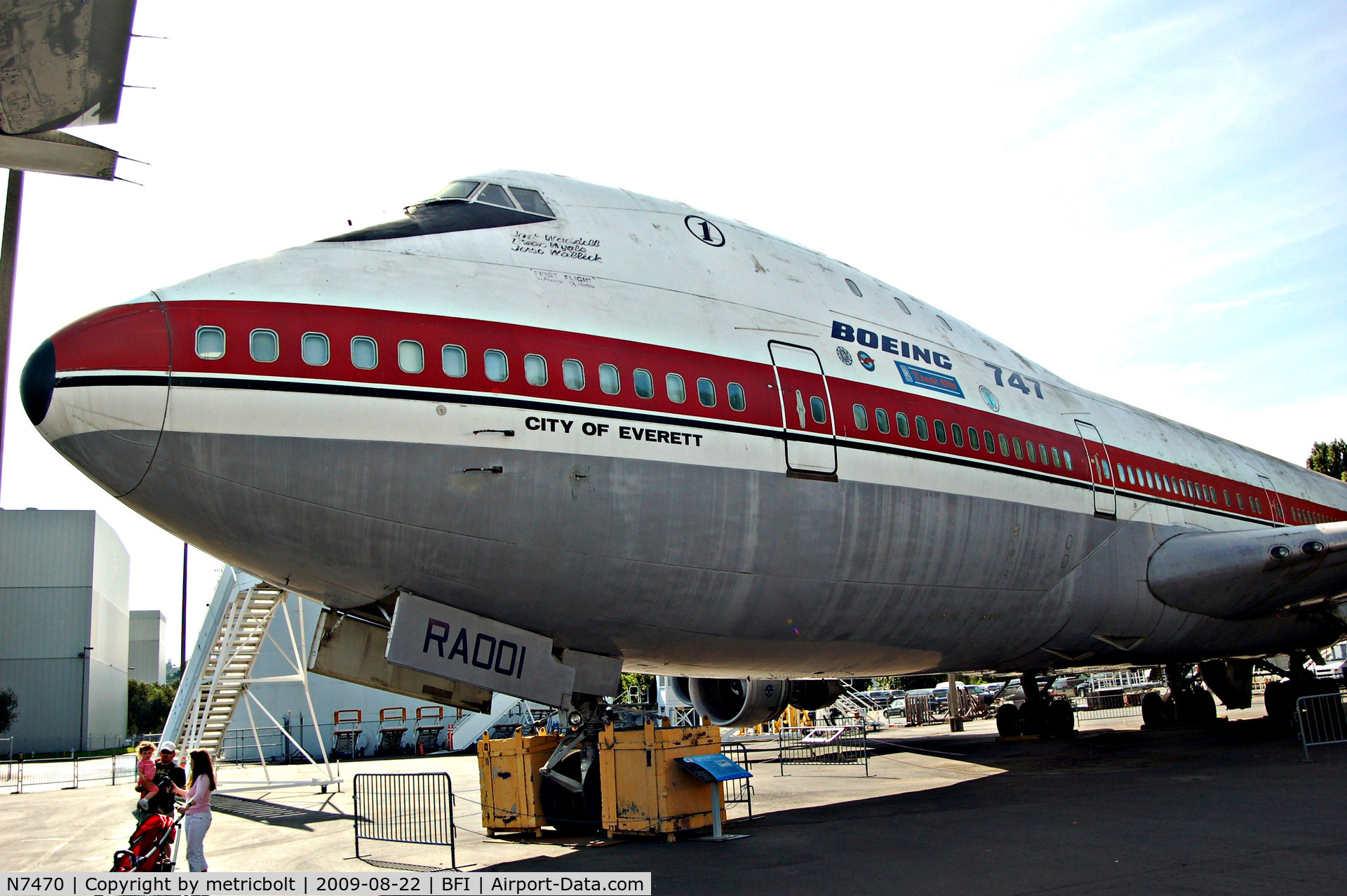 N7470, 1969 Boeing 747-121 C/N 20235, at the Museum of Flight