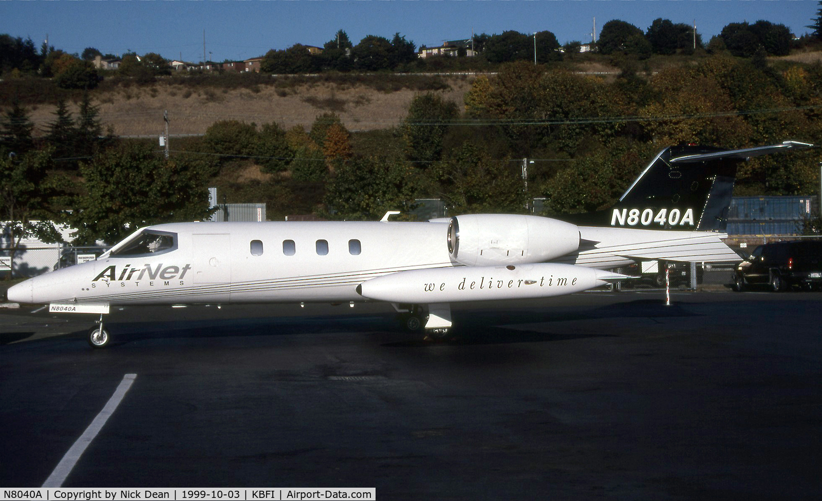 N8040A, 1976 Gates Learjet 35 C/N 048, KBFI