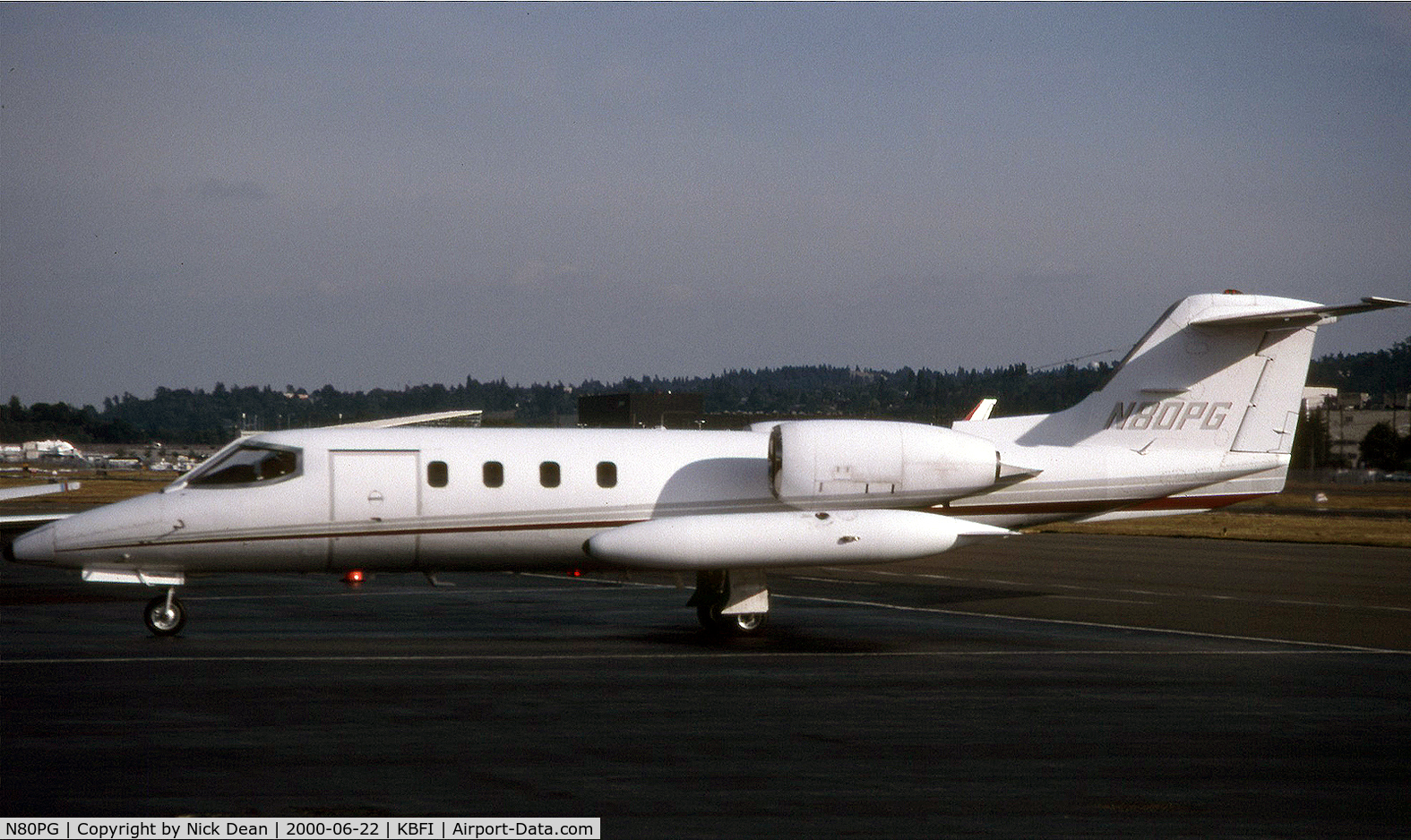 N80PG, 1976 Gates Learjet 35 C/N 35-063, KBFI