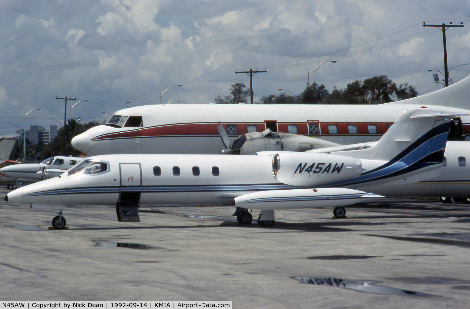 N45AW, 1976 Learjet 35A C/N 35A-078, KMIA