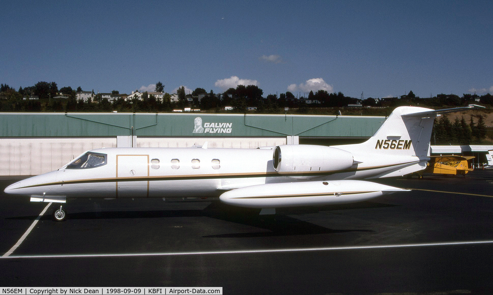 N56EM, 1977 Gates Learjet 35A C/N 144, KBFI