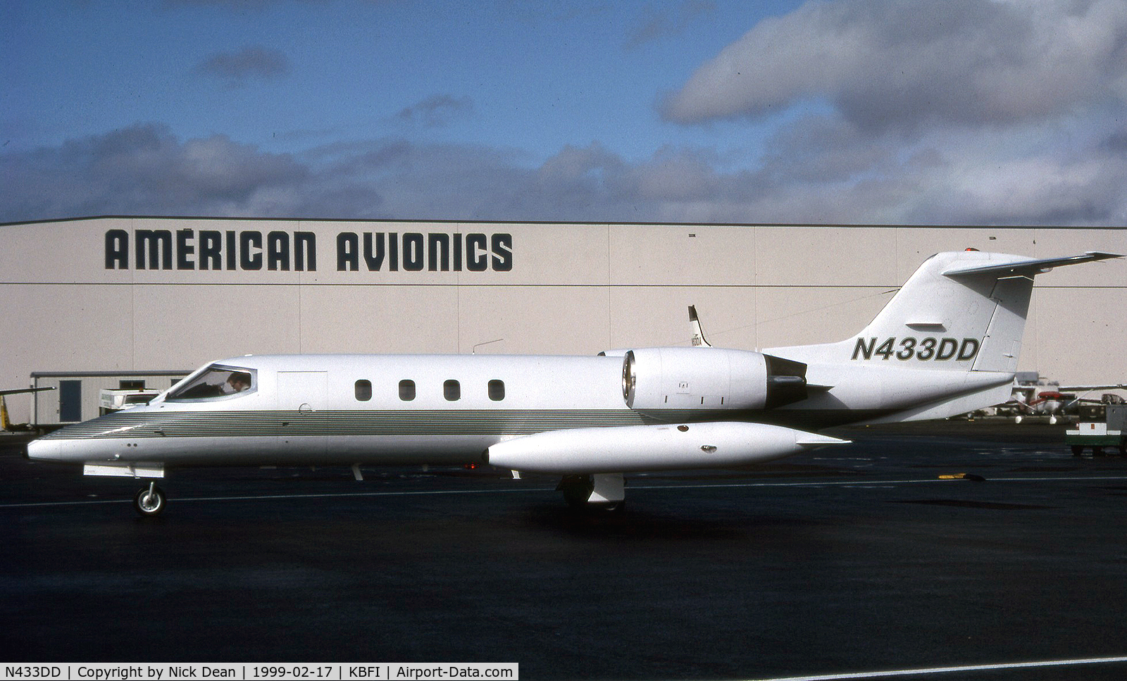 N433DD, 1978 Learjet Inc 35A C/N 161, KBFI