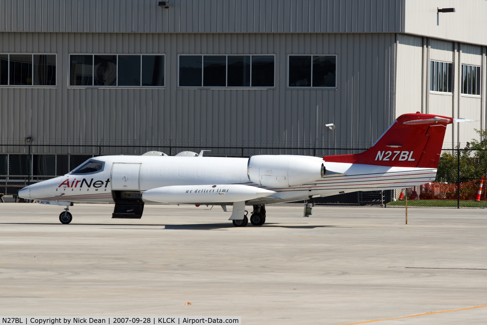 N27BL, 1978 Gates Learjet 35A C/N 163, KLCK
